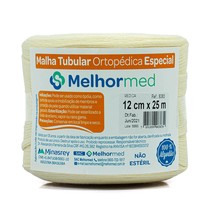 Atadura Tubular 12cm x 25m - MELHORMED