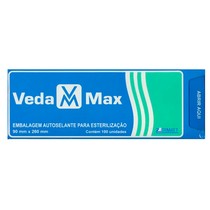 Envelope Esterilização Autosselante - 90 x 260 mm - VEDAMAX