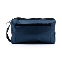 Estojo Nylon Luxo com Zíper - Azul - MD