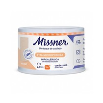 Fita Cirúrgica Microporosa Bege 2,5cm x 10m - MISSNER