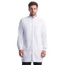 Jaleco Basic Masculino Branco G - DRA. CHERIE