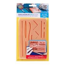 Simulador de Pele para Treinamento de Sutura SG05 - ORTHO PAUHER