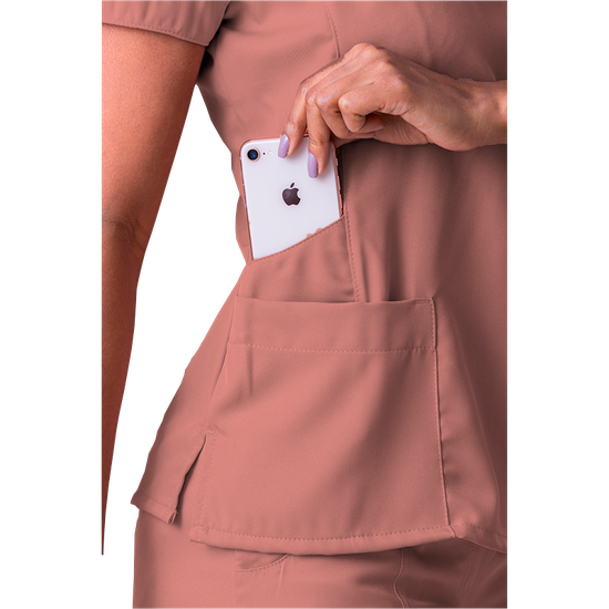 Blusa Scrub Feminina Isabel Rosê - NAMASTÊ