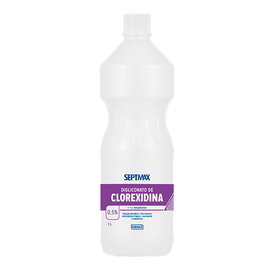 Digliconato de Clorexidina Alcoólica 0,5 1L SEPTMAX