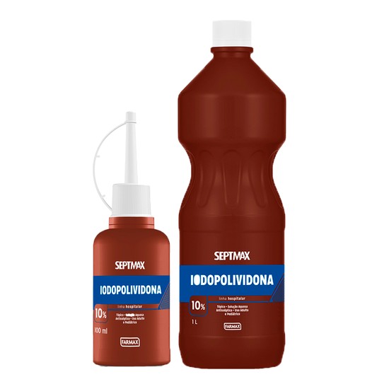 Iodopolividona Antisséptico Tópico Pvpi SEPTMAX