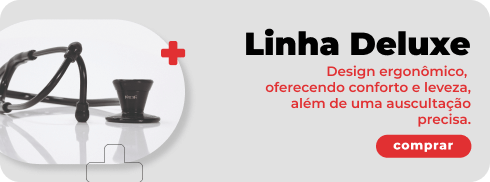 Estetoscópio linha Deluxe MDF. Clique e confira!