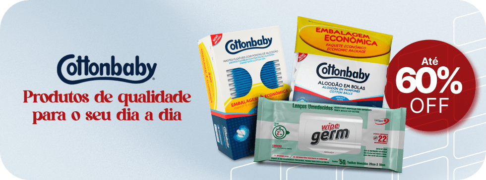 Cottonbaby, produtos de qualidade para o seu dia a dia!